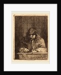 Self-Portrait Drawing, 1675 by Michael Lukas Leopold Willmann