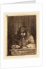 Self-Portrait Drawing, 1675 by Michael Lukas Leopold Willmann