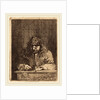 Self-Portrait Drawing, 1675 by Michael Lukas Leopold Willmann