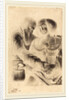 Man and Woman Embracing, stipple by Master NW