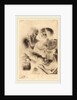 Man and Woman Embracing, stipple by Master NW