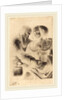 Man and Woman Embracing, stipple by Master NW