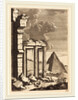 Goats before Ruins and a Pyramid, c. 1650 by Bernhard Zaech
