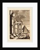 Goats before Ruins and a Pyramid, c. 1650 by Bernhard Zaech