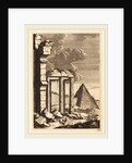 Goats before Ruins and a Pyramid, c. 1650 by Bernhard Zaech