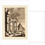 Goats before Ruins and a Pyramid, c. 1650 by Bernhard Zaech
