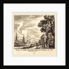 Ships, Fondamenti Novi, Naples, 1681 by Melchior Küsel