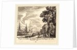 Ships, Fondamenti Novi, Naples, 1681 by Melchior Küsel