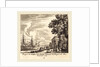 Ships, Fondamenti Novi, Naples, 1681 by Melchior Küsel
