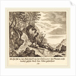 Waterfall, 1681 by Melchior Küsel