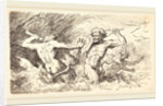 Battling Tritons, 1763 by Christian Wilhelm Ernst Dietrich