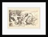 Battling Tritons, 1763 by Christian Wilhelm Ernst Dietrich