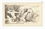 Battling Tritons, 1763 by Christian Wilhelm Ernst Dietrich