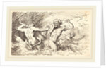 Battling Tritons, 1763 by Christian Wilhelm Ernst Dietrich