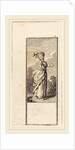 Girl with an Ostrich Feather Headdress, 1784 by Daniel Nikolaus Chodowiecki