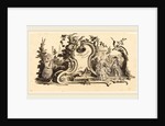 Cartouches Modernes orné avec des diferentes Figures by Johann Esaias Nilson