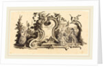 Cartouches Modernes orné avec des diferentes Figures by Johann Esaias Nilson