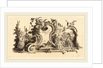 Cartouches Modernes orné avec des diferentes Figures by Johann Esaias Nilson