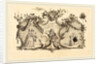 Cartouches Modernes avec des Enfans qui representant les Modes d'Augsbourg by Johann Esaias Nilson