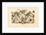 Cartouches Modernes avec des Enfans qui representant les Modes d'Augsbourg by Johann Esaias Nilson