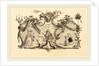 Cartouches Modernes avec des Enfans qui representant les Modes d'Augsbourg by Johann Esaias Nilson
