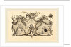 Cartouches Modernes avec des Enfans qui representant les Modes d'Augsbourg by Johann Esaias Nilson