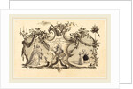 Cartouches Modernes avec des Enfans qui representant les Modes d'Augsbourg by Johann Esaias Nilson