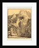 Das Schloss Prediama in Crein XII Stund: von Triest, 1816 by Karl Friedrich Schinkel