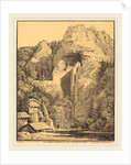 Das Schloss Prediama in Crein XII Stund: von Triest, 1816 by Karl Friedrich Schinkel