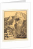Das Schloss Prediama in Crein XII Stund: von Triest, 1816 by Karl Friedrich Schinkel
