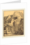 Das Schloss Prediama in Crein XII Stund: von Triest, 1816 by Karl Friedrich Schinkel