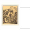 Das Schloss Prediama in Crein XII Stund: von Triest, 1816 by Karl Friedrich Schinkel