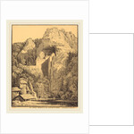 Das Schloss Prediama in Crein XII Stund: von Triest, 1816 by Karl Friedrich Schinkel