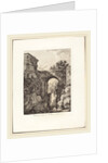 Cascata e Ponte di San Rocco a Tivoli, 1795 by Albert Christoph Dies