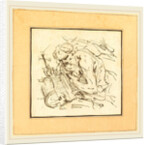 Saint Jerome by Johann Gottlieb Prestel