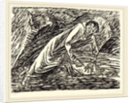 The Writing Prophet by Ernst Barlach