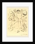 Boy Wearing Bathing-Trunks and Straw Hat by Lovis Corinth