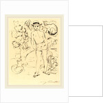 Boy Wearing Bathing-Trunks and Straw Hat by Lovis Corinth