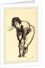 Nude Bending Forward by Lovis Corinth