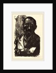 Self-Portrait Sketching by Lovis Corinth