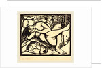 Sleeping Shepherdess by Franz Marc