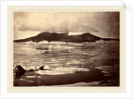 The Arctic Regions: No. 92. The Devil's Thumb partially enveloped in a fog, with the first of the drift Ice from the pack by Dunmore and Critcherson