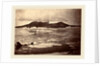 The Arctic Regions: No. 92. The Devil's Thumb partially enveloped in a fog, with the first of the drift Ice from the pack by Dunmore and Critcherson
