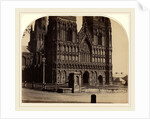 Lichfield Cathedral from the North-west, 1858 by Roger Fenton
