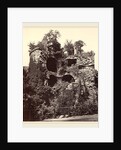 The Exploded Tower, Heidelberg Castle, c. 1865 by Adolphe Braun