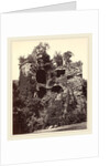 The Exploded Tower, Heidelberg Castle, c. 1865 by Adolphe Braun