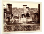 View of Pompeii, Casa di Marco Lucrezio, c. 1870 by Giorgio Sommer