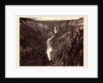 Grand Canyon of the Yellowstone and Falls, c. 1884 by F. Jay Haynes