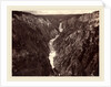 Grand Canyon of the Yellowstone and Falls, c. 1884 by F. Jay Haynes