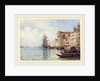 The Giudecca Canal with Shipping near the Chiesa dei Gesuati, 1880s by David Law